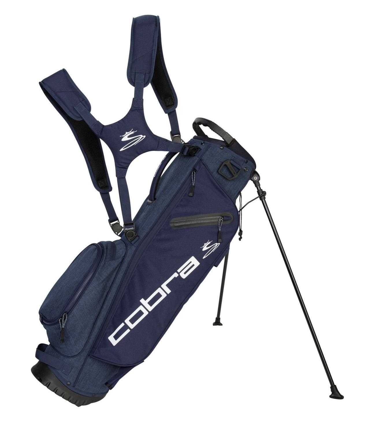Cobra Ultralight Sunday stand bag, modrý
