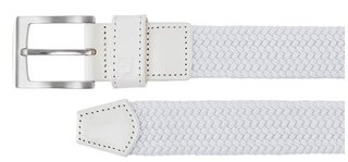 FootJoy Braided pánský opasek, bílý