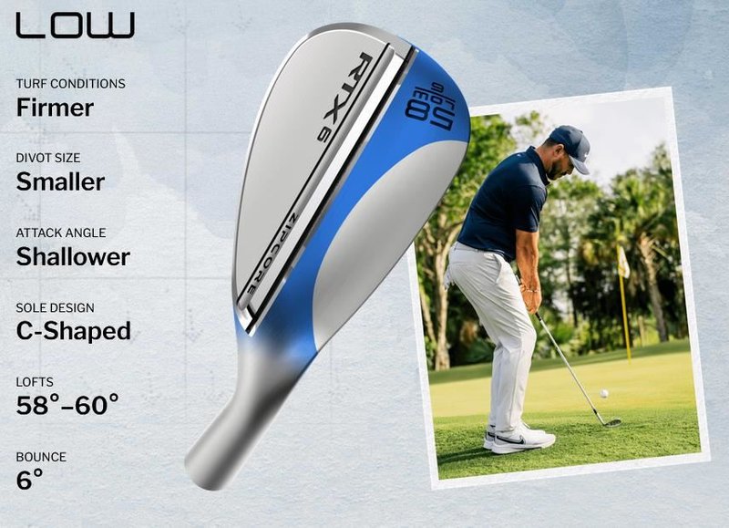 Cleveland RTX 6 ZipCore Tour Satin wedge