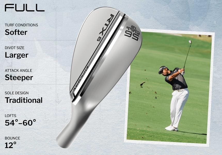 Cleveland RTX 6 ZipCore Tour Satin wedge