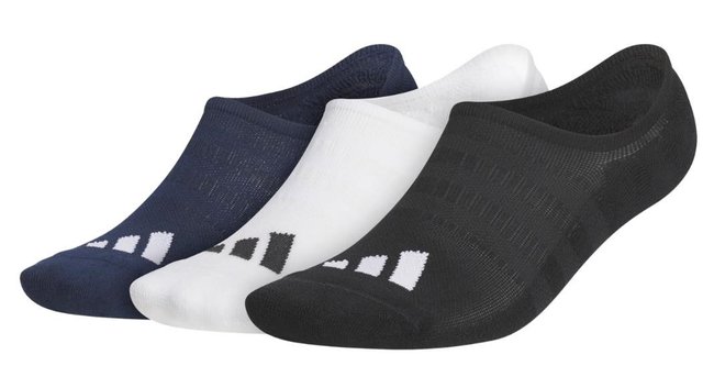 Adidas No Show pánské ponožky, 3páry, mix barev