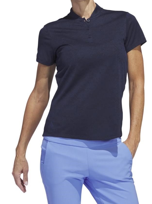 Adidas Jacquard dámské polo, tmavě modré