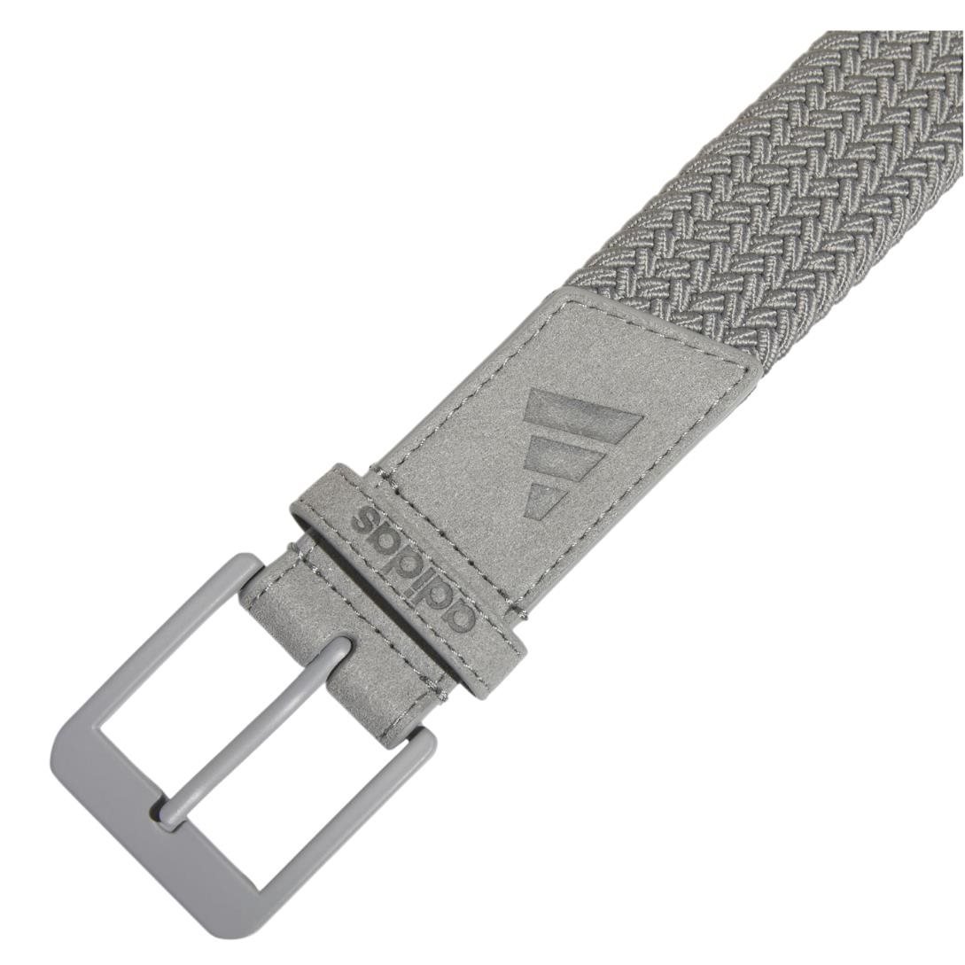 Adidas Braid Stretch pánský opasek, šedý