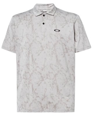 Oakley Marble Jaquard pánské polo, artic white