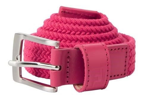 FootJoy Braided dámský opasek, růžový