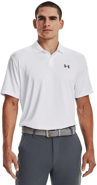 Under Armour Performance 3.0 pánské polo, bílé