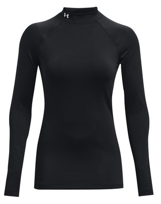 Under Armour Authentics Mockneck dámské thermo tričko, černé