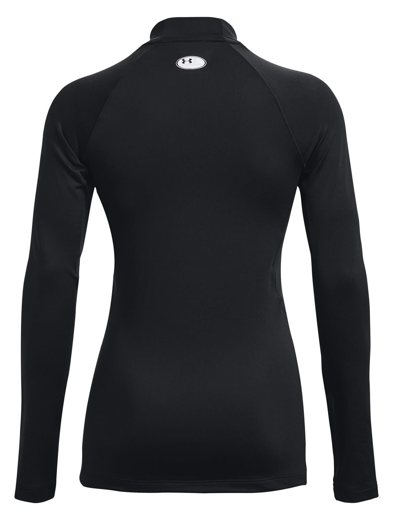 Under Armour Authentics Mockneck dámské thermo tričko, černé
