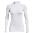 Under Armour Authentics Mockneck dámské thermo tričko, bílé