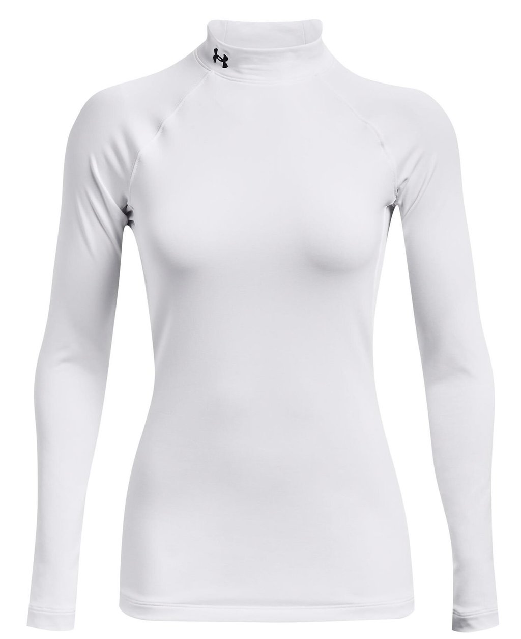 Under Armour Authentics Mockneck dámské thermo tričko, bílé