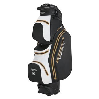 Bennington Dry QO 14 Waterproof cart bag, černo/bílo/zlatý