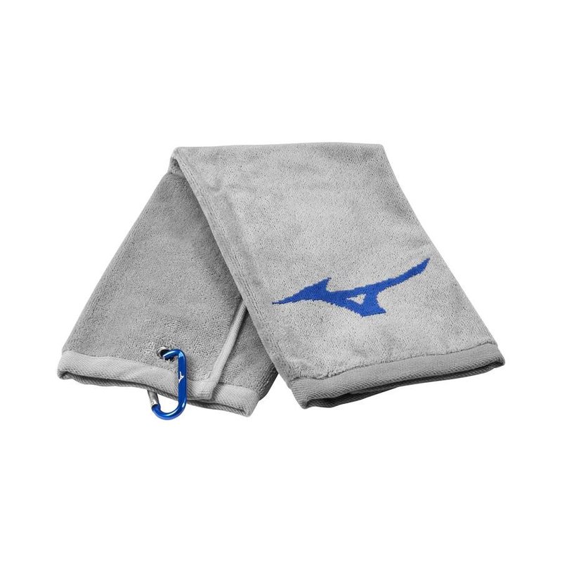 Mizuno RB Tri Fold ručník, šedý
