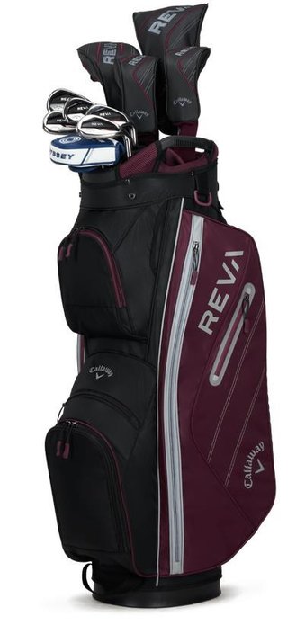 Callaway Reva 8PC Eggplant dámský golfový půlset