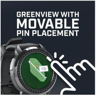 Bushnell iON Elite GPS golfové hodinky, černé