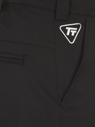 Tony Trevis pánské slim fit kalhoty, černé