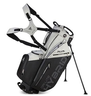 Big Max Dri Lite Hybrid Plus stand bag, šedo/černý