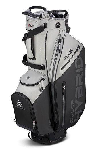Big Max Dri Lite Hybrid Plus stand bag, šedo/černý