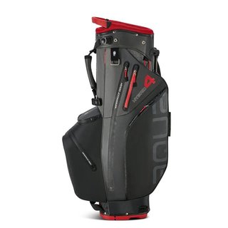 Big Max Aqua Hybrid 4 stand bag, černo/šedo/červený