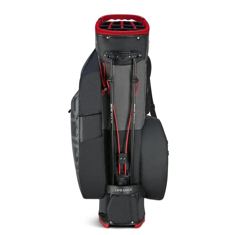 Big Max Aqua Hybrid 4 stand bag, černo/šedo/červený