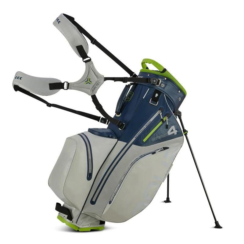 Big Max Aqua Hybrid 4 stand bag, modro/šedo/limetkový