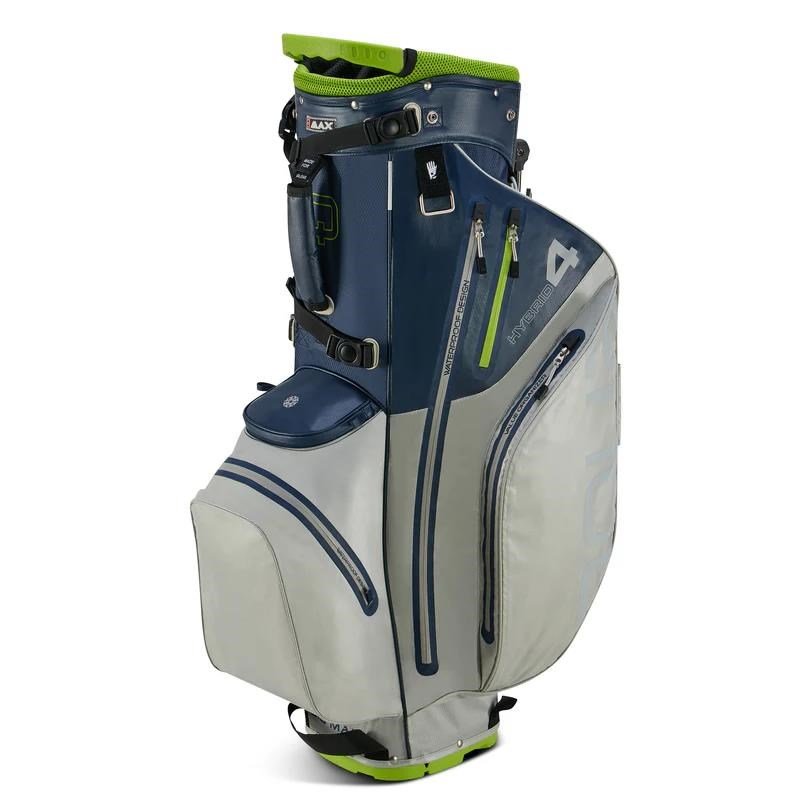 Big Max Aqua Hybrid 4 stand bag, modro/šedo/limetkový