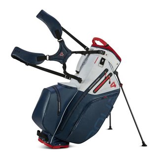 Big Max Aqua Hybrid 4 stand bag, modro/bílo/červený