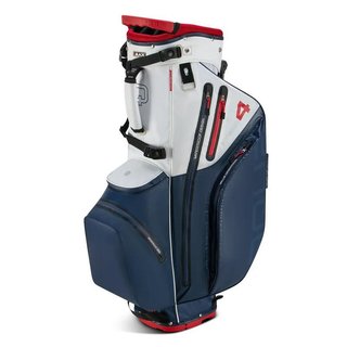 Big Max Aqua Hybrid 4 stand bag, modro/bílo/červený