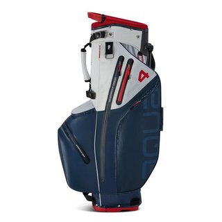 Big Max Aqua Hybrid 4 stand bag, modro/bílo/červený