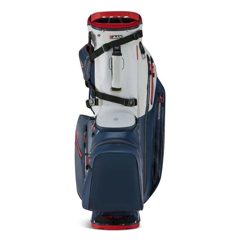 Big Max Aqua Hybrid 4 stand bag, modro/bílo/červený
