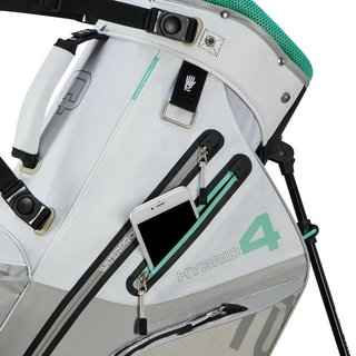 Big Max Aqua Hybrid 4 stand bag, bílo/šedo/mátový