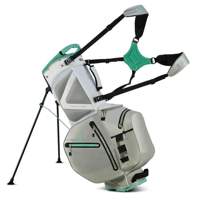 Big Max Aqua Hybrid 4 stand bag, bílo/šedo/mátový