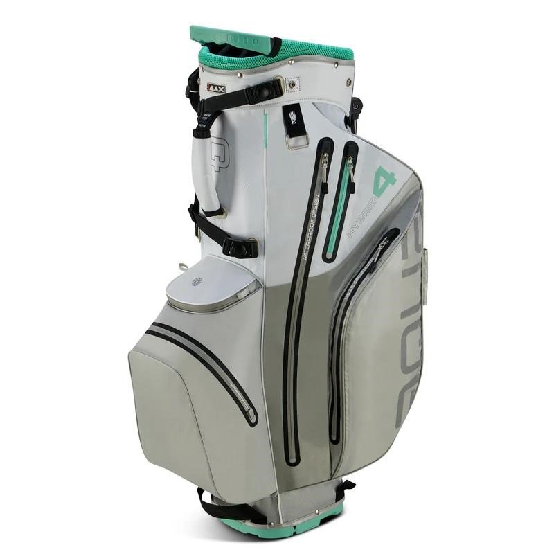 Big Max Aqua Hybrid 4 stand bag, bílo/šedo/mátový