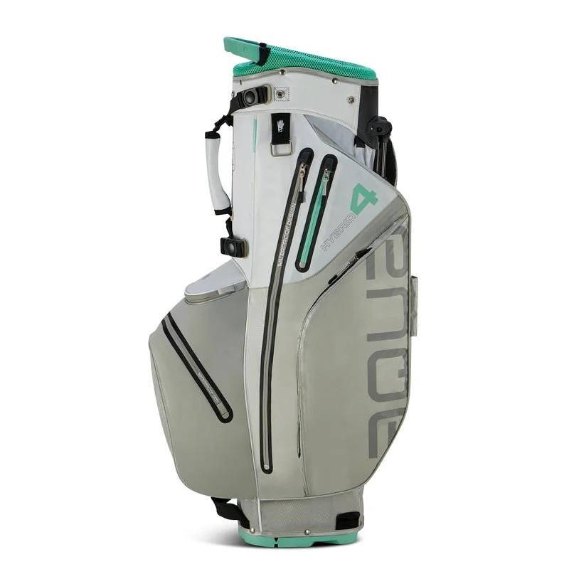 Big Max Aqua Hybrid 4 stand bag, bílo/šedo/mátový