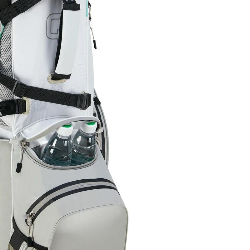 Big Max Aqua Hybrid 4 stand bag, bílo/šedo/mátový