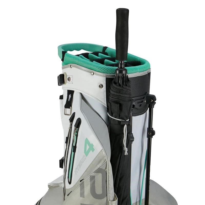 Big Max Aqua Hybrid 4 stand bag, bílo/šedo/mátový
