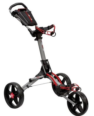 Ezeglide Bolt 2 + Easy Opening manuální vozík, šedo/červený