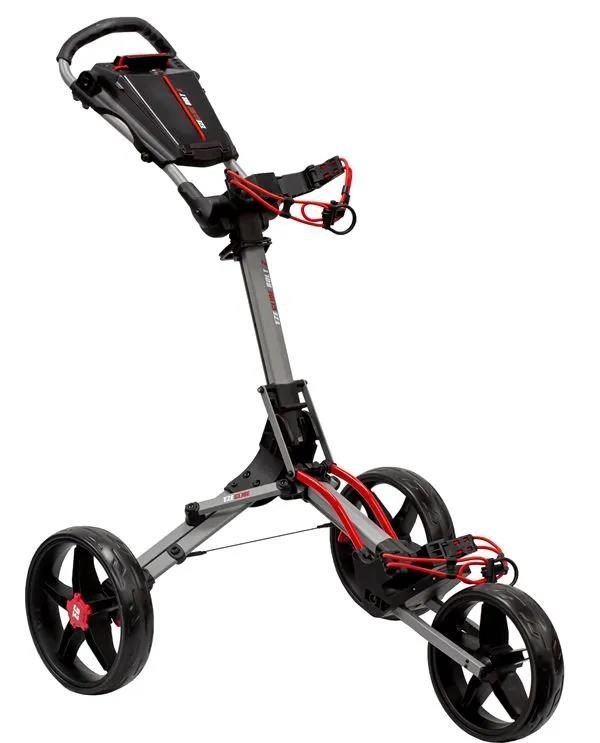Ezeglide Bolt 2 + Easy Opening manuální vozík, šedo/červený