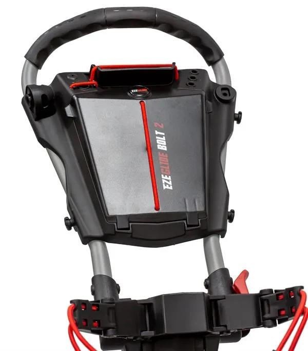 Ezeglide Bolt 2 + Easy Opening manuální vozík, šedo/červený