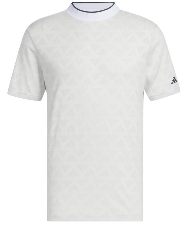 Adidas Adi Jacquard pánské polo, šedé