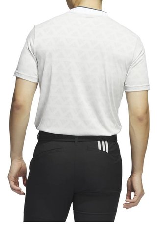 Adidas Adi Jacquard pánské polo, šedé