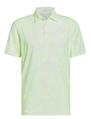 Adidas Ultimate365 Print pánské polo, bílé
