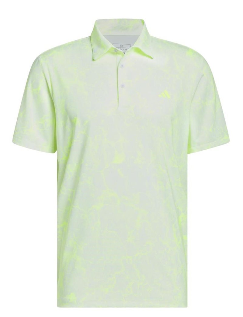 Adidas Ultimate365 Print pánské polo, bílé