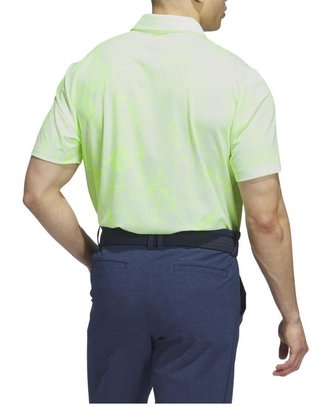 Adidas Ultimate365 Print pánské polo, bílé