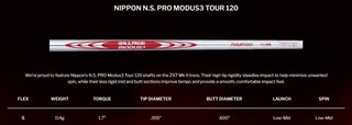 Srixon ZX7 Mk II pánská železa, ocel
