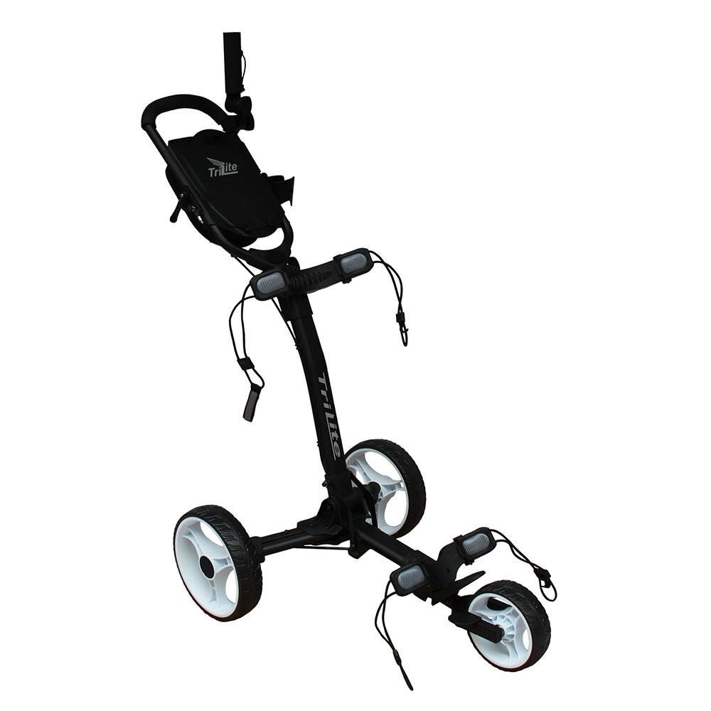 Axglo TriLite manuální golfový vozík, černo/bílý
