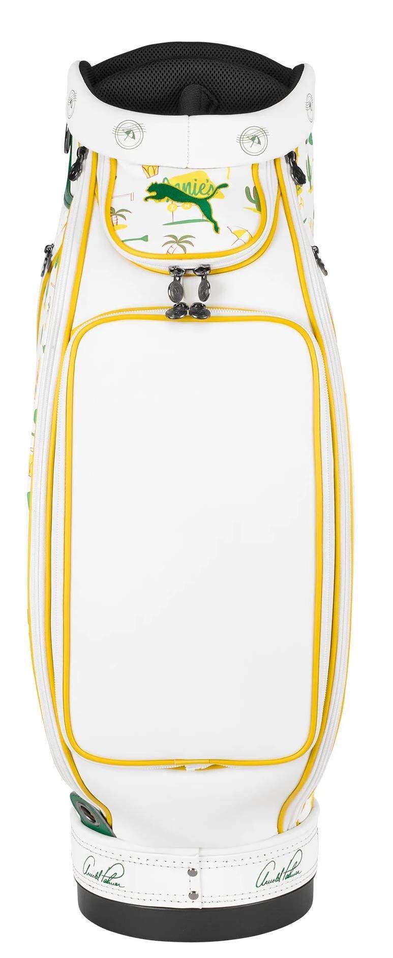 Puma Arnold Palmer Invitational staff bag, bright white