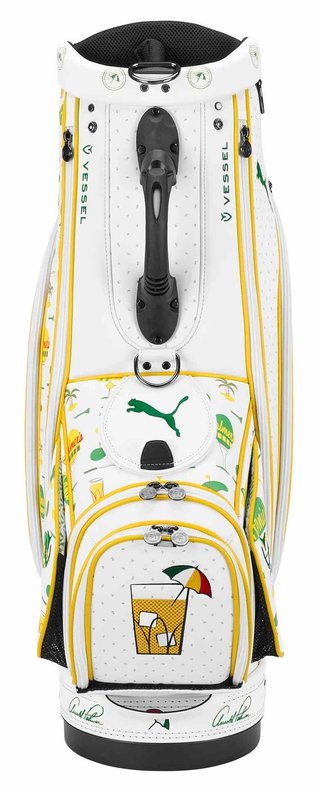 Puma Arnold Palmer Invitational staff bag, bright white