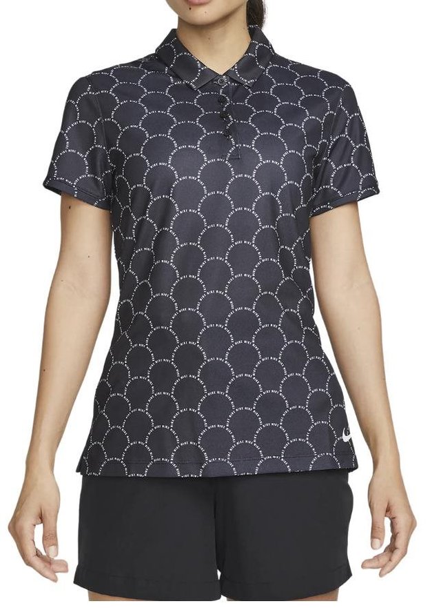 Nike Dri-FIT Victory dámské polo, černo/bílé