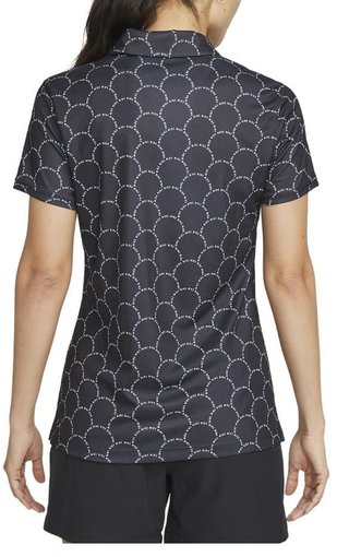 Nike Dri-FIT Victory dámské polo, černo/bílé