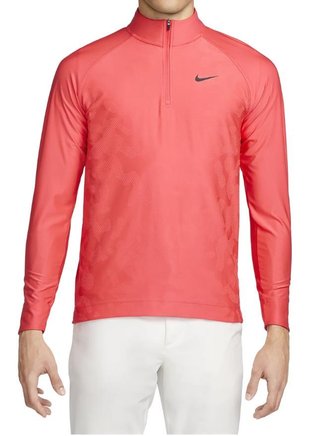 Nike Dri-FIT ADV Tour pánské tričko s dlouhým rukávém, oranžové
